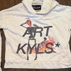 Graphic Hoodie - White